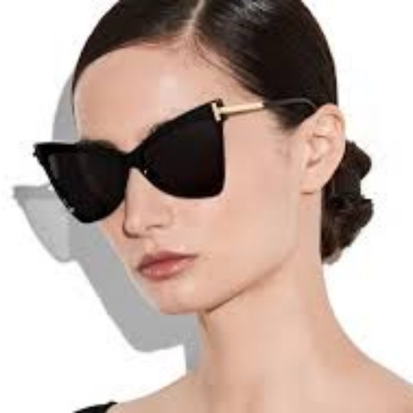 TOM FORD Tallulah 61mm Cat Eye Sunglasses - Picture 15 of 15